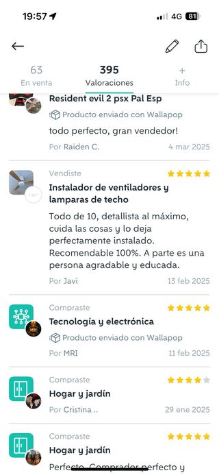 Instalador de ventiladores de techo