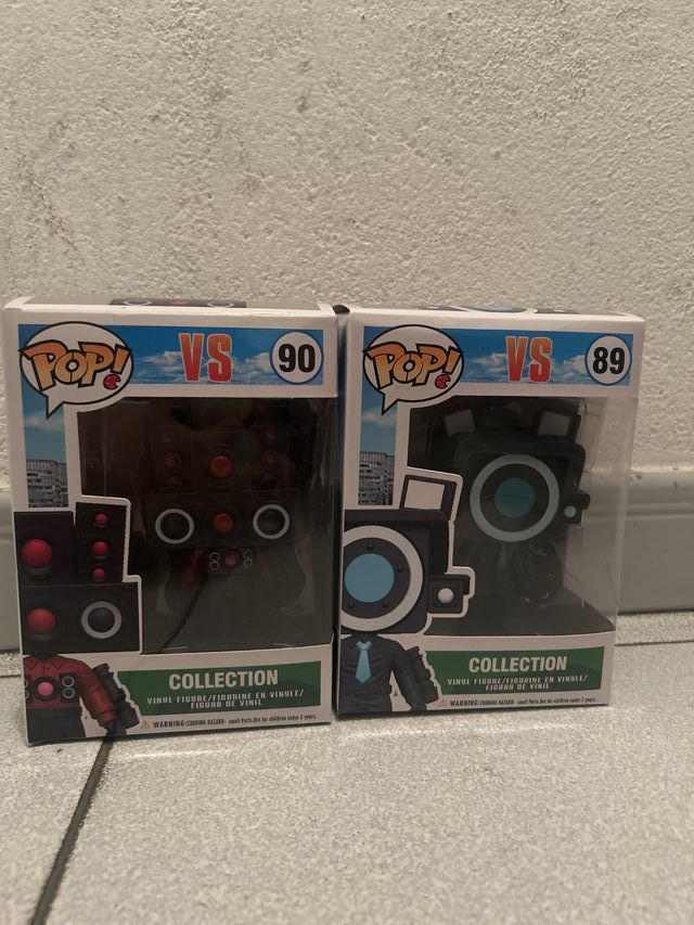 2 Funko Pop! VS Coleccionables