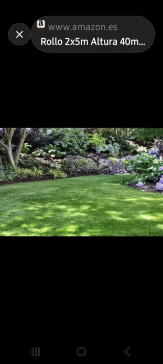 Césped modelo Dubai 40mm en Promocion 9,25€ m2