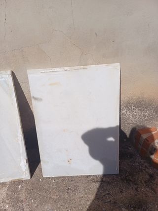 3 Placas mármol blanco