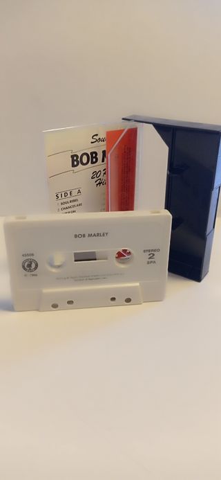 Casete Bob Marley: 20 Reggae Hits