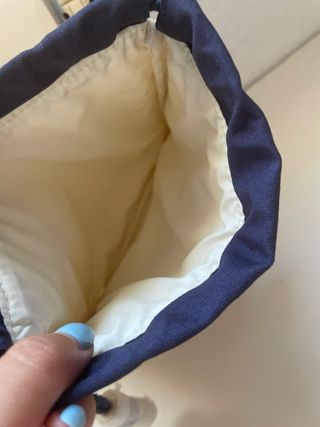 Neceser Dior beige y azul