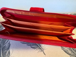 Cartera Tous roja piel