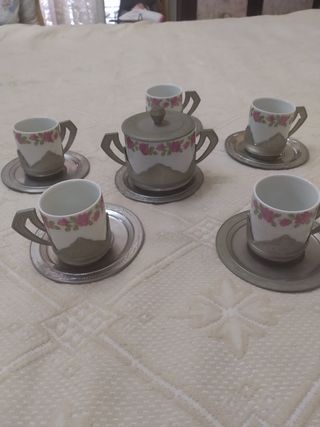 Servizio tazzine caffè vintage