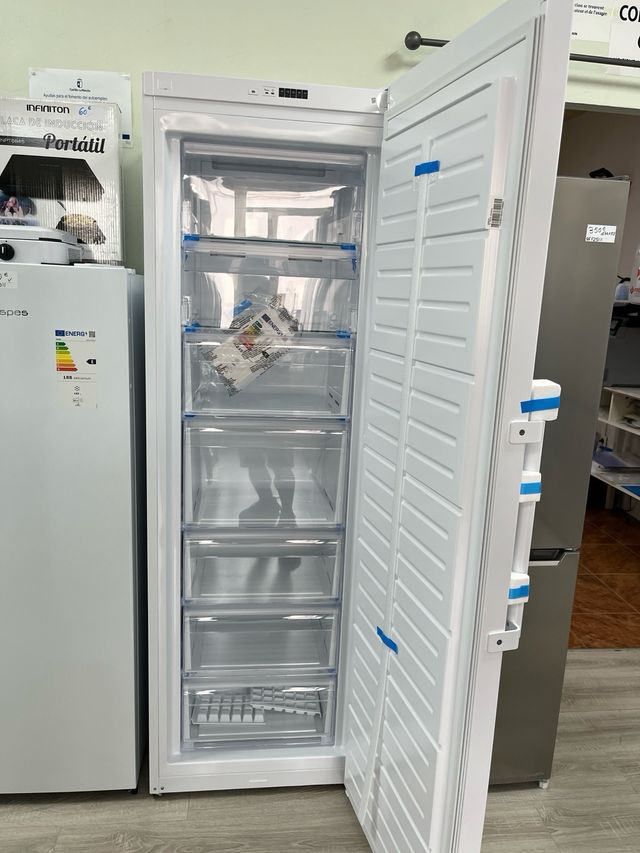 congelador vertical icecool 7 cajones no frost