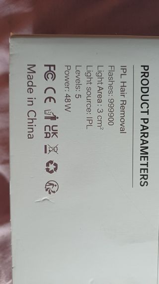 Depiladora IPL - Eliminación de vello