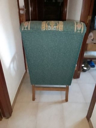 Sillón madera vintage