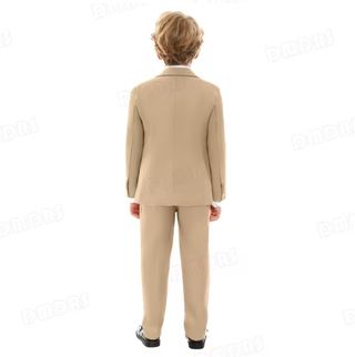 Trajes niño beige 