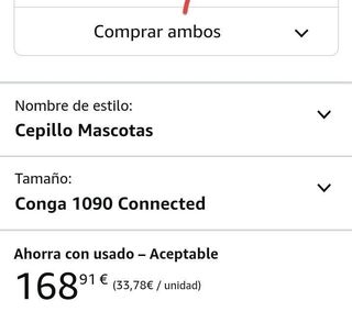 Cecotec Robot Aspirador Conga 1090 Connected