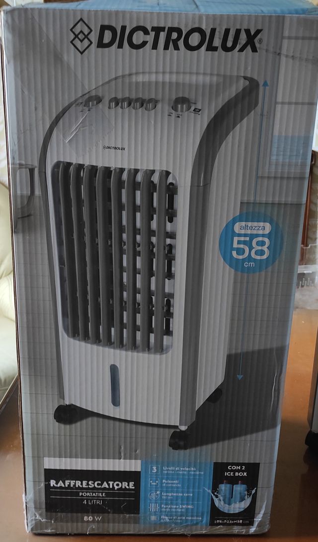 Raffrescatore Dictrolux bianco/grigio