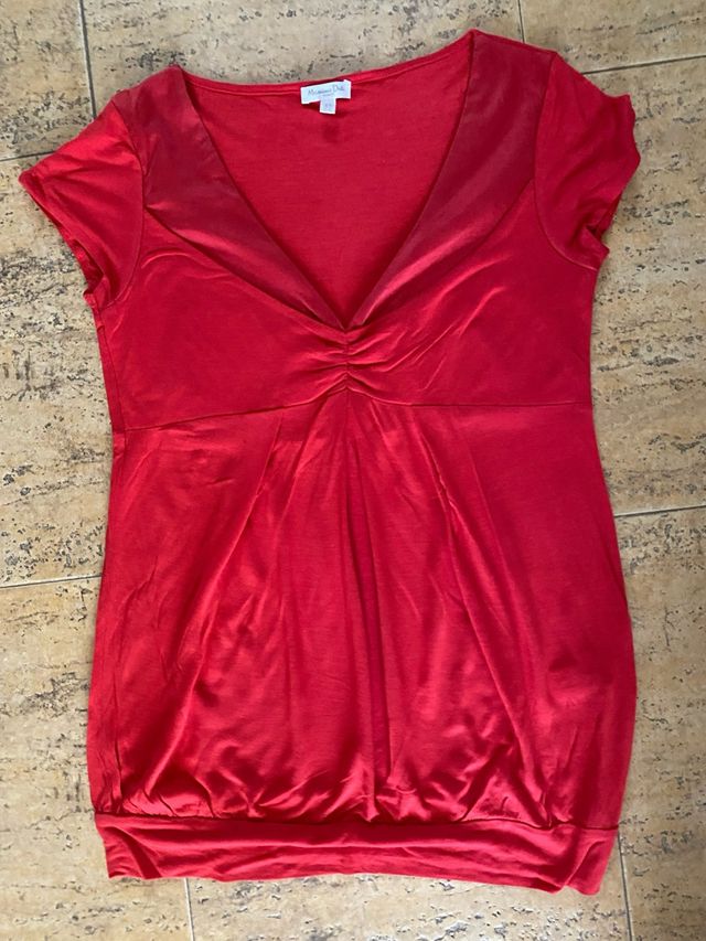Camiseta roja Massimo Dutti M