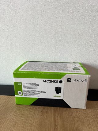 Tóner Lexmark 74C2HKE - Alta capacidad