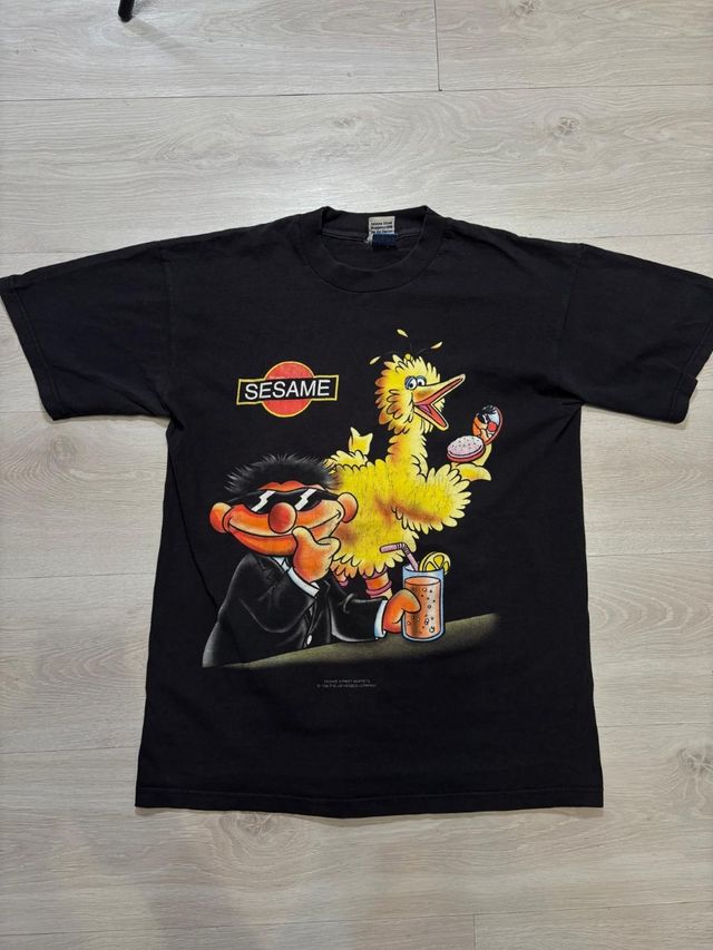 Camiseta Sesame Street vintage 90s