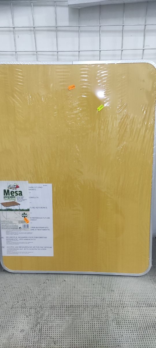 Mesa Plegable Camping - Amarilla