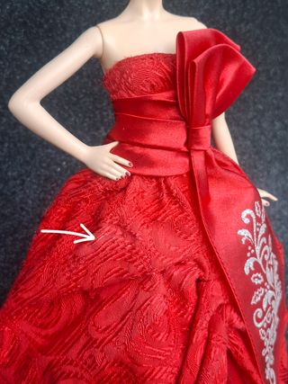 Barbie Holiday Natale 2012 solo vestito