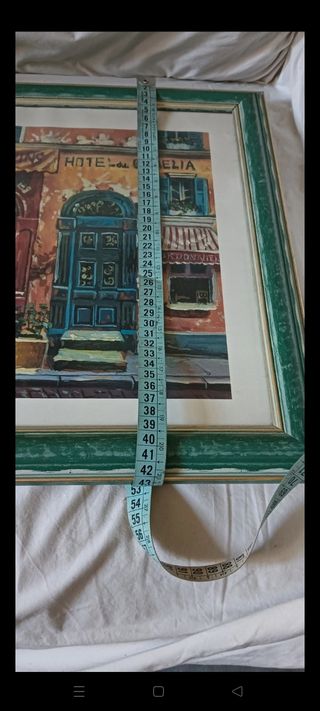 Quadro - Stampa con cornice verde