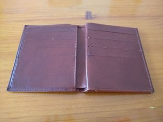 Cartera Piel Marrón Hombre