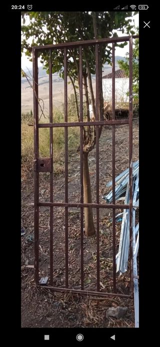 Reja metálica seguridad