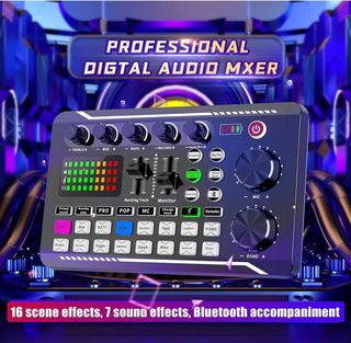 Mesa de Mezclas DJ Profesional Bluetooth