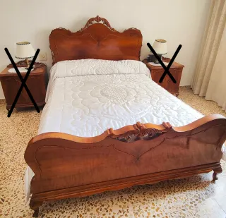 Dormitorio antiguo/vintage ebanista