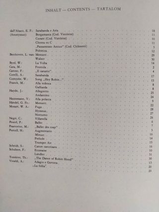 Partituras para dos y tres violines