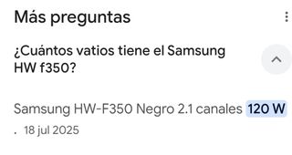 Barra sonido Samsung HW-T450
