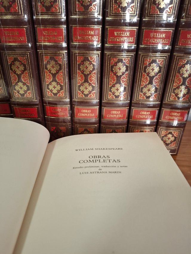 Las obras completas de William Shakespeare