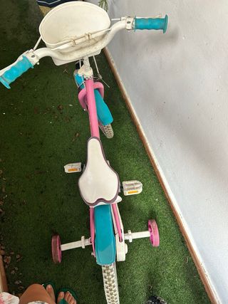 Bicicleta niña 3-8 años, rosa
