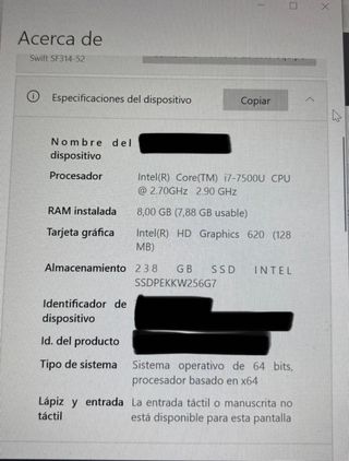PORTATIL ACER SWIFT 3