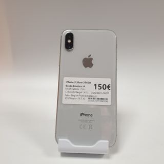 Apple iPhone X in argento da 256 GB 353047097360196