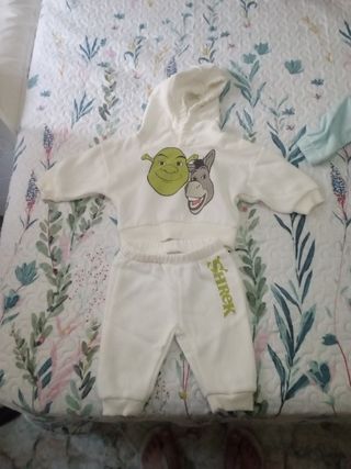 Conjunto bebé Shrek - recién nacido