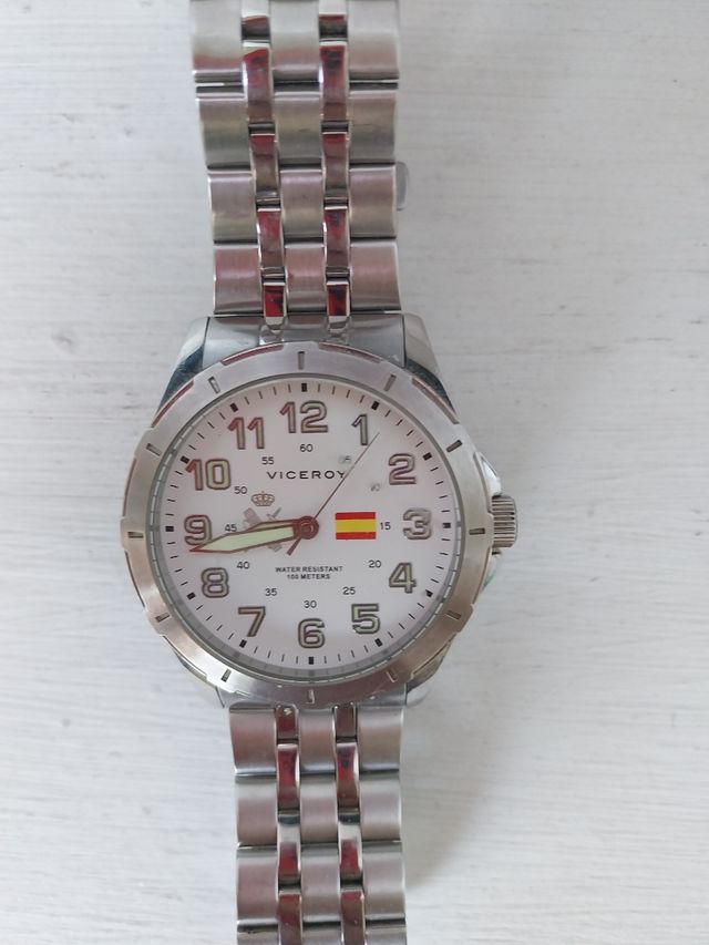 Reloj Viceroy Hombre color blanco y Plata