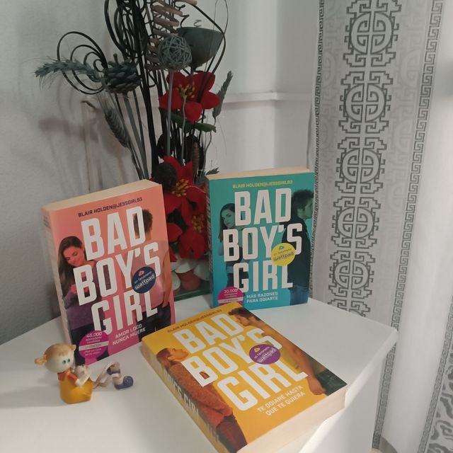 Lote libros serie BAD BOY'S GIRL