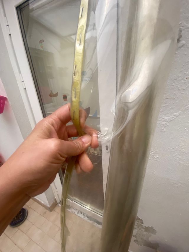 Cortina PVC transparente 210mm*230mm