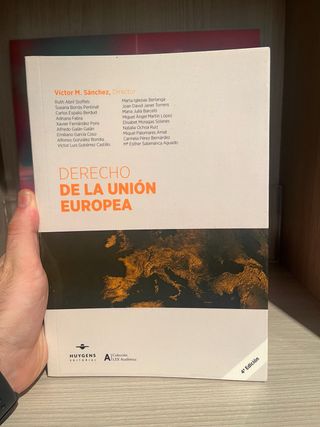 Derecho Unión Europea - 4ª Edición