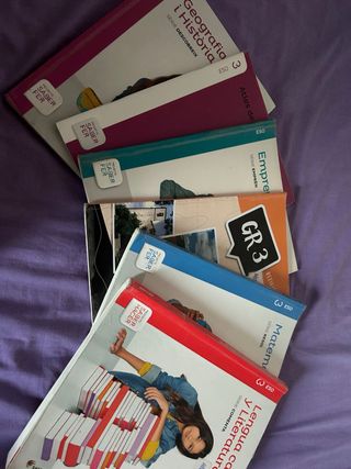 libros 3 ESO SANTILLANA