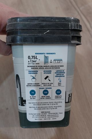 Pintura Luxens Baño Cocina 0,75L