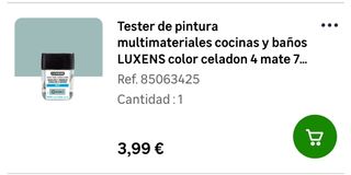Pintura Luxens Baño Cocina 0,75L