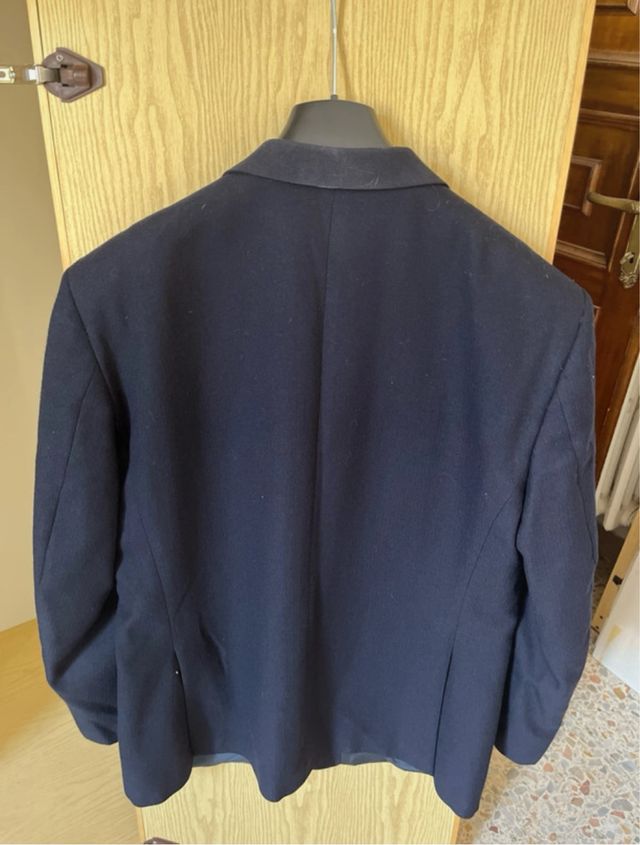 Giacca Uomo Vintage Blu Marino - taglia 54