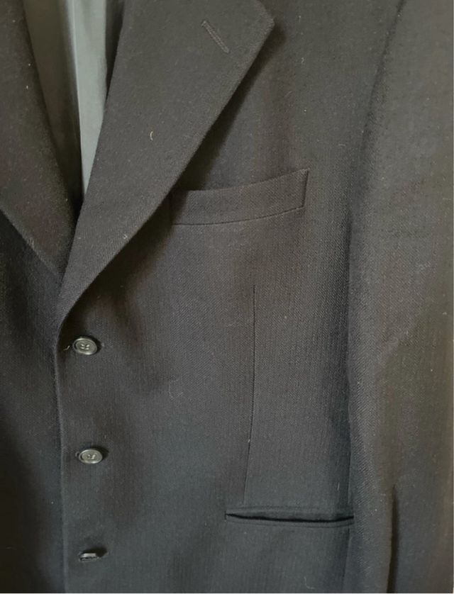 Giacca Uomo Vintage Blu Marino - taglia 54