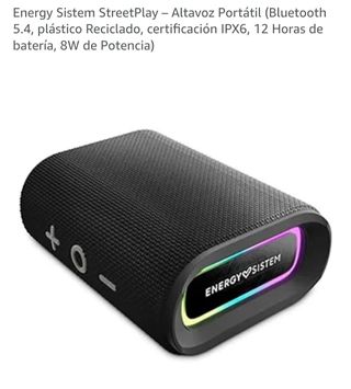 Energy Sistem StreetPlay - Altavoz Bluetooth