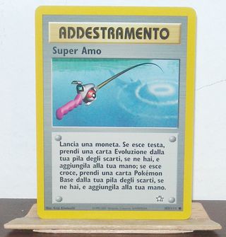 Carta Pokémon Addestramento Super Amo