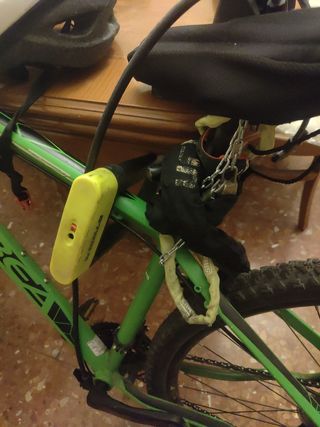 Bicicleta Orbea montaña verde