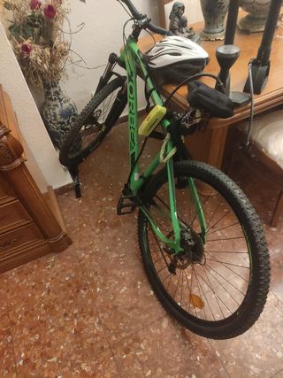 Bicicleta Orbea montaña verde