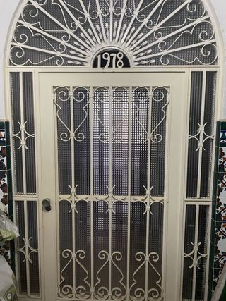 Puerta Hierro Forjado 1978.