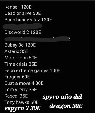 Juegos ps1, juegos psx, playsyation 1