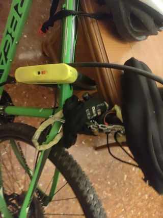 Bicicleta Orbea montaña verde