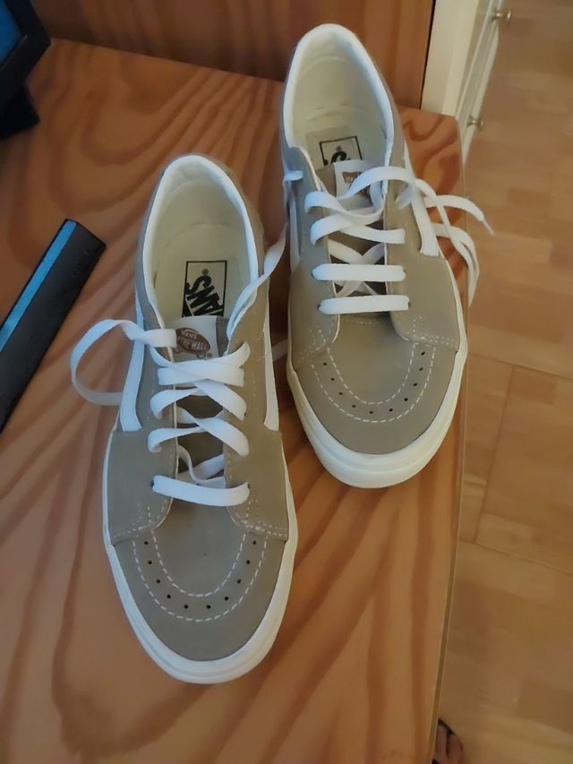 Vans beige - Zapatillas usadas solo una vez