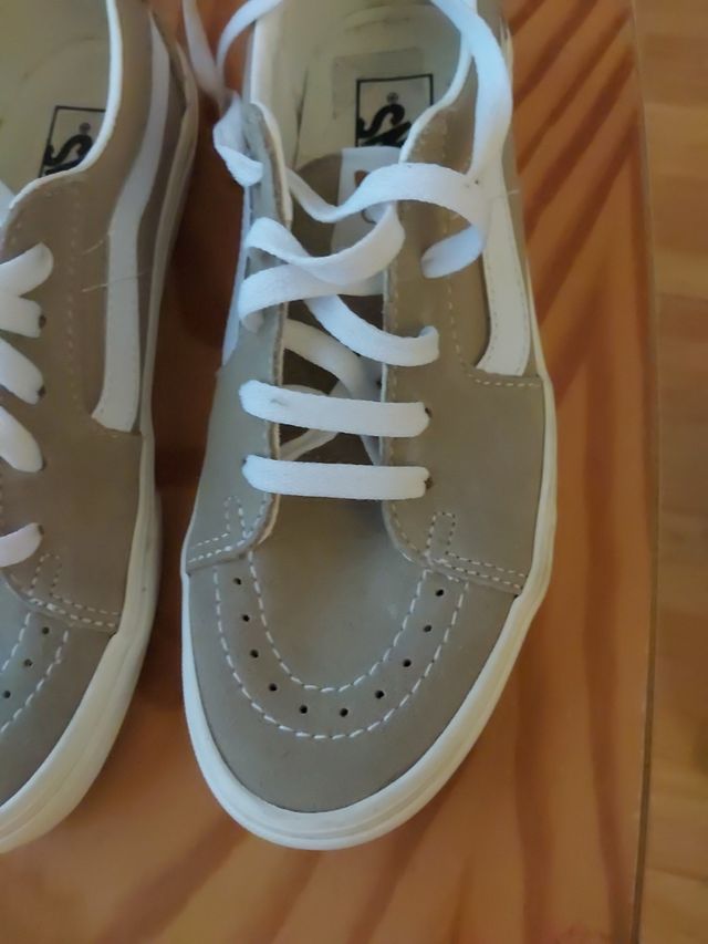 Vans beige - Zapatillas usadas solo una vez