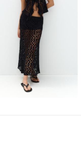 Conjunto crochet negro